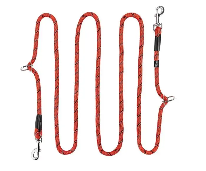 Happet Seilleine S Blau 3 m Nylon-Hundeleine verstellbar