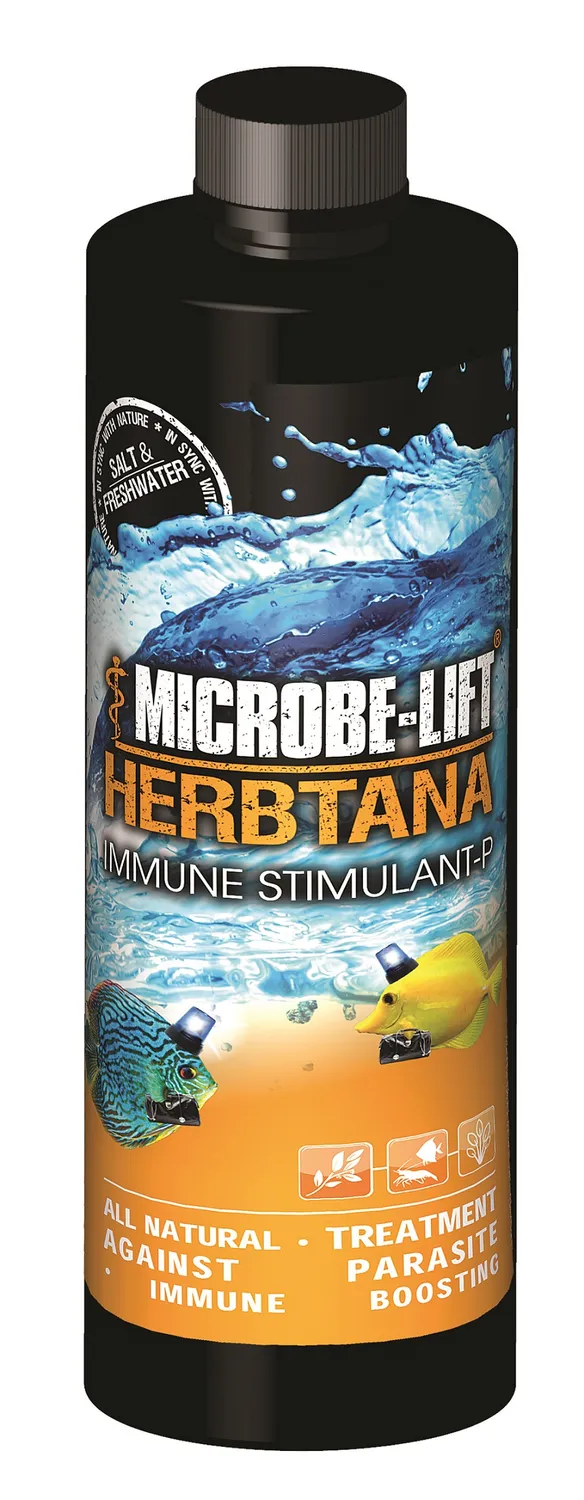 Microbe-Lift Herbtana Süß-Salzwasser Fischpflege 19 l