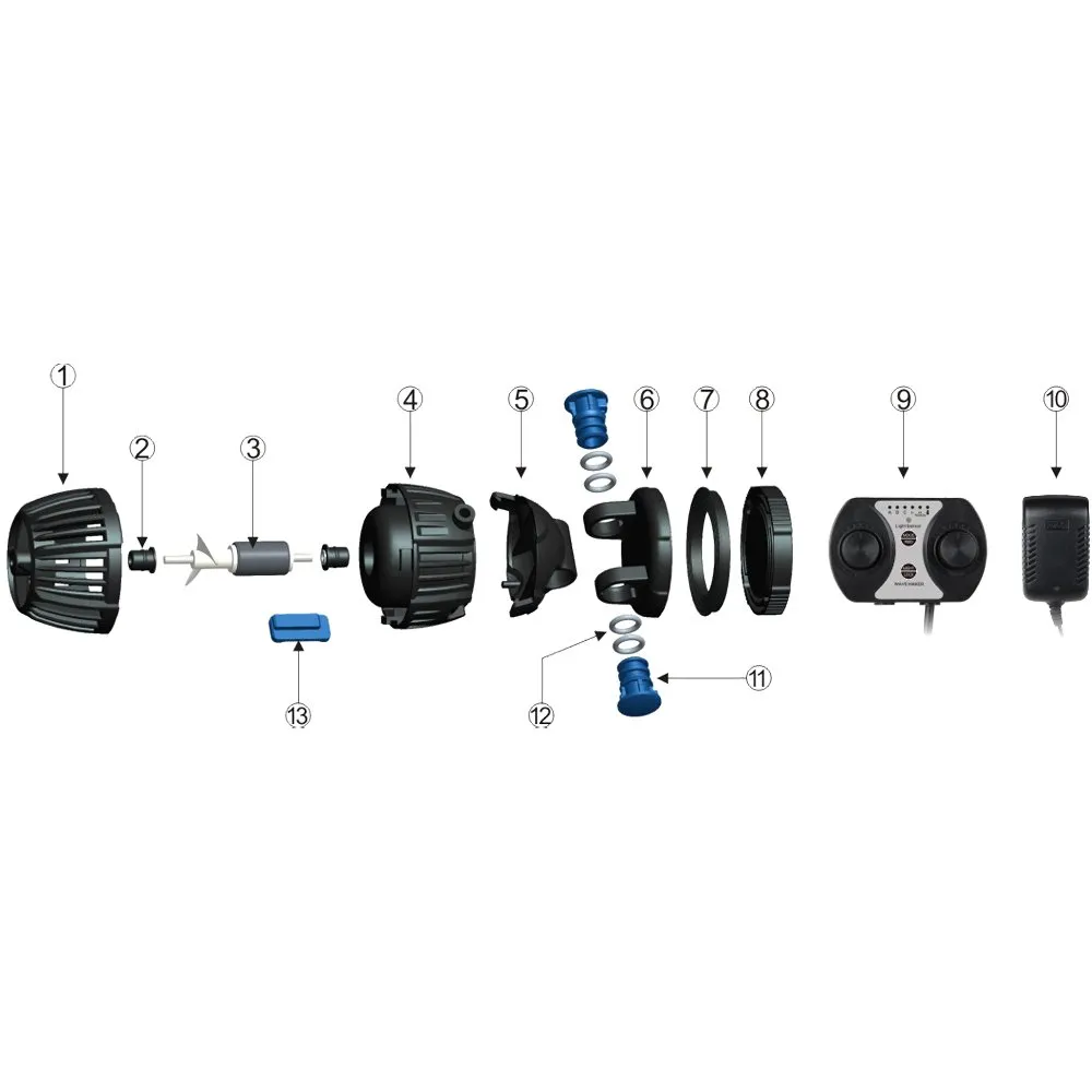 SunSun CW-110 Strömungspumpe 500-4000 l/h 10W