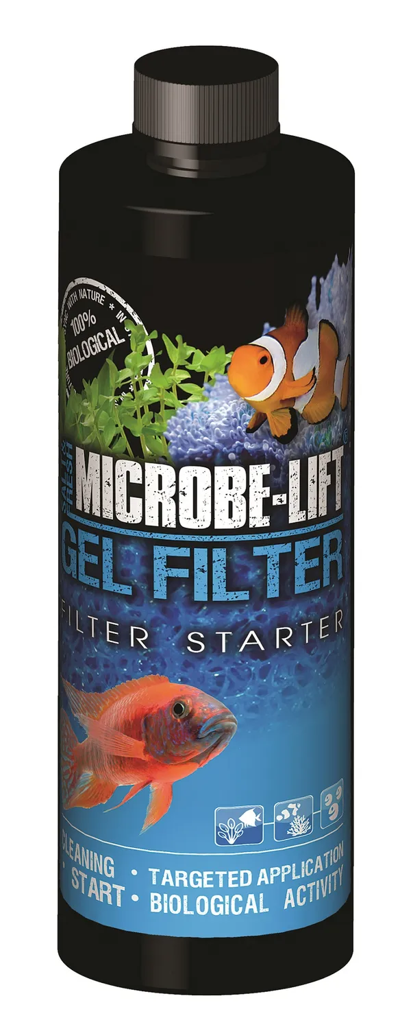 Microbe-Lift Gel Filter Cartridge Innoculant Filterstarter Gel