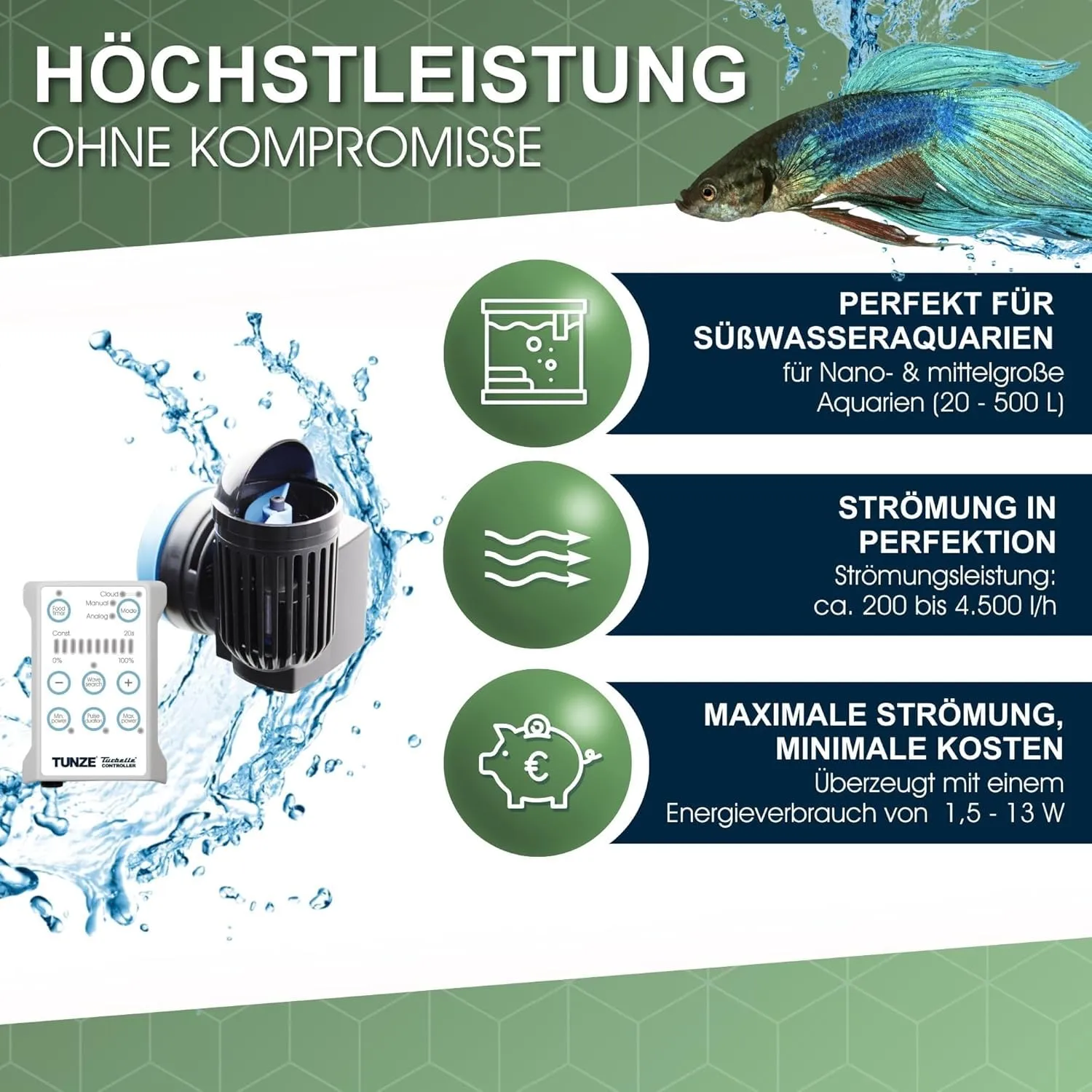 Tunze Turbelle NanoStream 6040.005 HUB Strömungspumpe