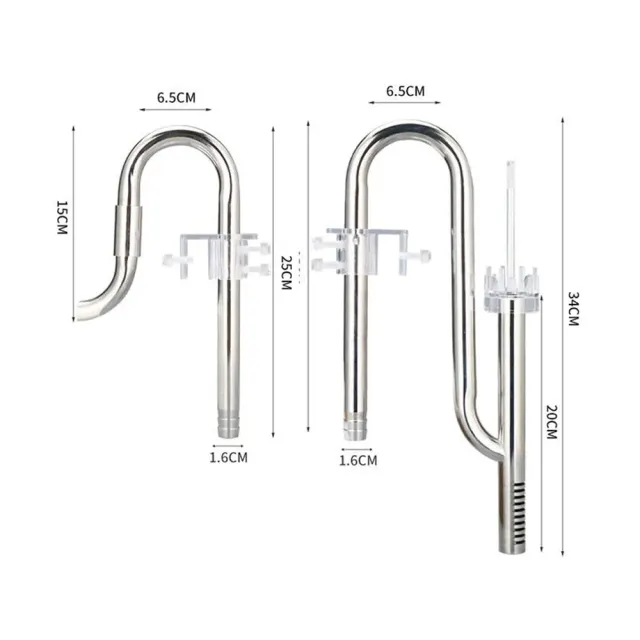 Aqua-Noa 7081 Skimmer Edelstahl Set 16/22 mm