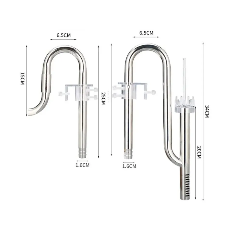 Aqua-Noa 7081 Skimmer Edelstahl Set 16/22 mm