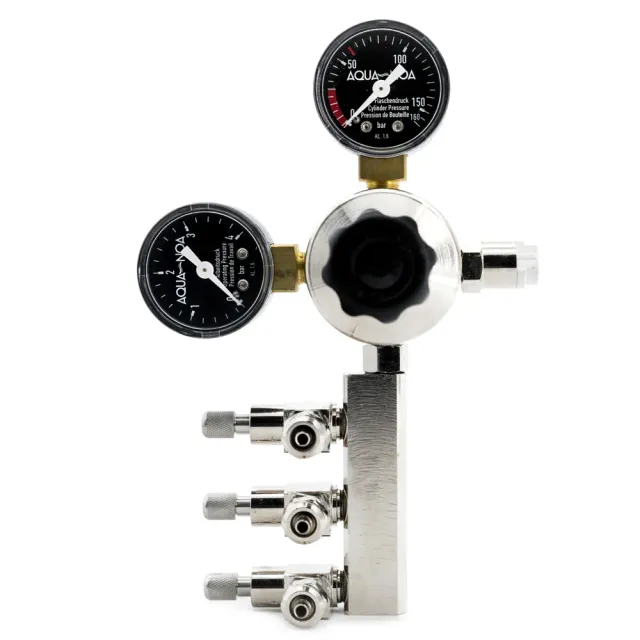 Aqua-Noa 1014 Profi M3 CO2-Druckminderer einstellbar