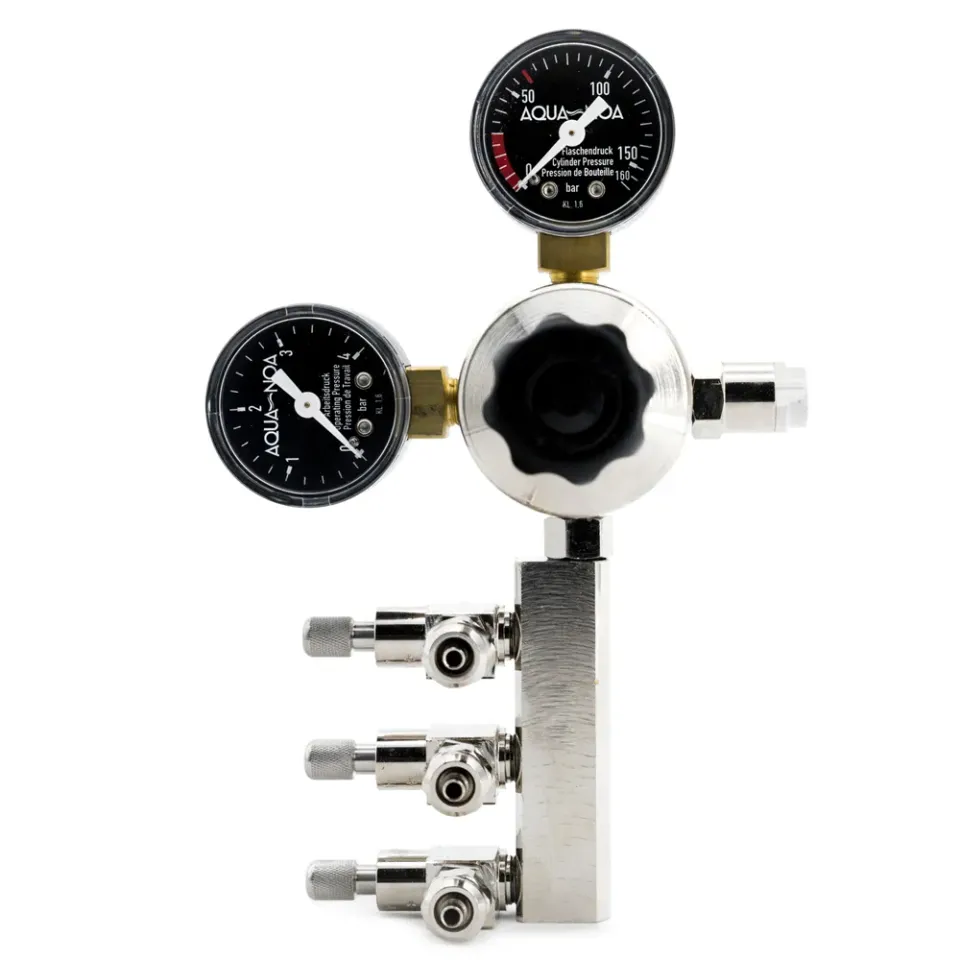 Aqua-Noa 1014 Profi M3 CO2-Druckminderer einstellbar