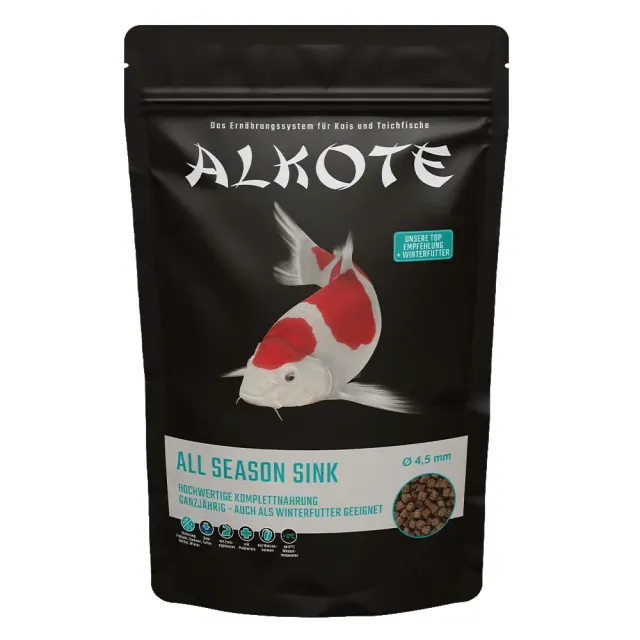 ALKOTE All Season Sinkend Koifutter 750 g ab 8 Grad