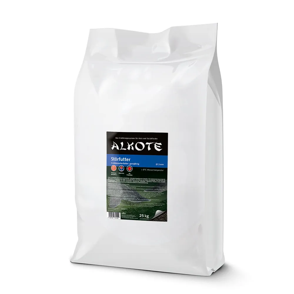ALKOTE Störfutter sinkend 6 mm 750 g für Zierstöre