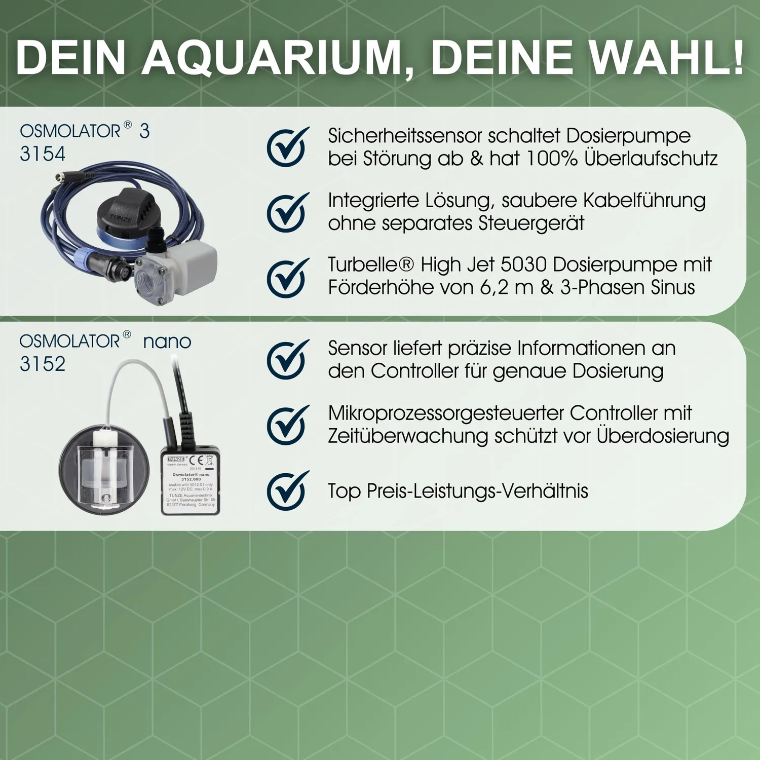 TUNZE Osmolator 3 3154 Nachfüllanlage Universal 112 l/h