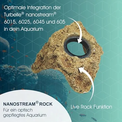 Tunze Nanostream Rock I Deko-Stein Keramik