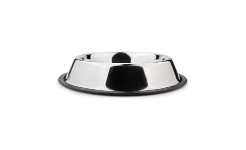 Happet Hundenapf 33 cm 2,4 L Edelstahl rutschfest