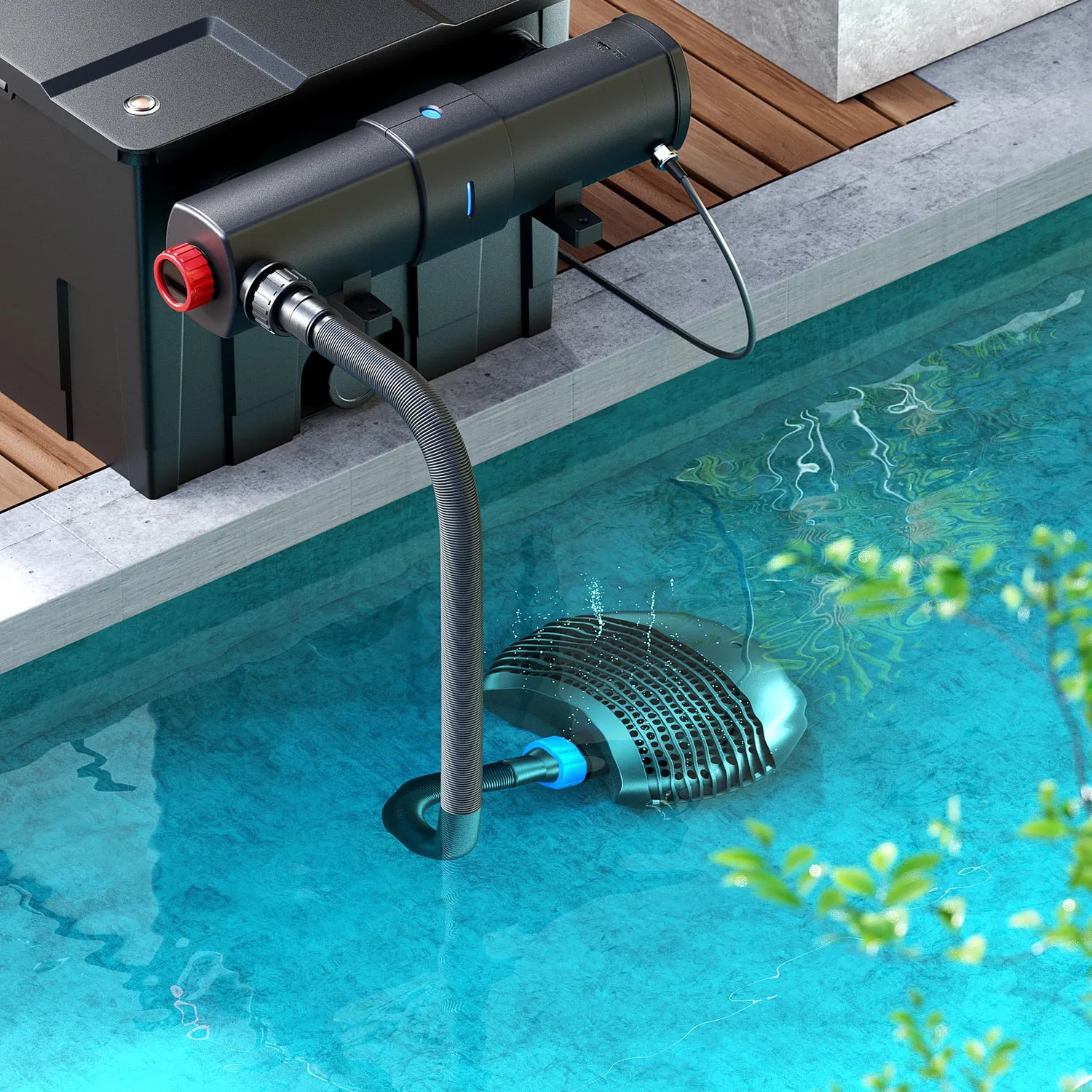 SunSun CTF-4800 SuperECO Teichpumpe 4500 l/h 30 W