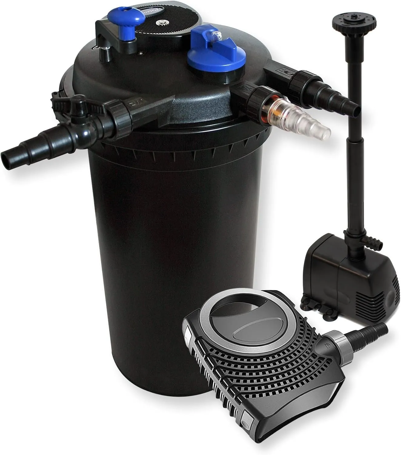 SunSun CPF-15000 Teichfilter Set 8000 l/h 25 m Schlauch