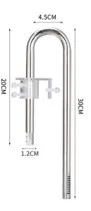 Aqua-Noa Inflow 7121 Filteransaugrohr 12/16mm Edelstahl