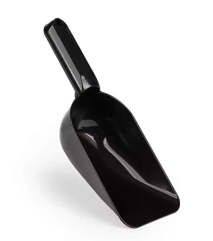 Happet Streuschaufel 24 cm Braun Universal Kunststoff