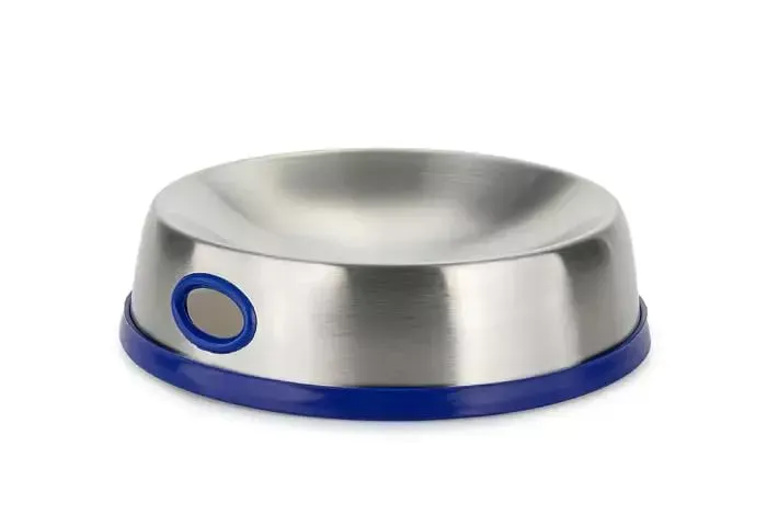 Happet Vibrissenschutz Katzennapf 15cm 0,15L Edelstahl rutschfest
