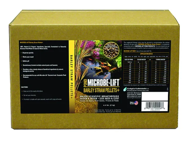 Microbe-Lift Barley Straw Pellets+ Teichpflege Gerstenstroh
