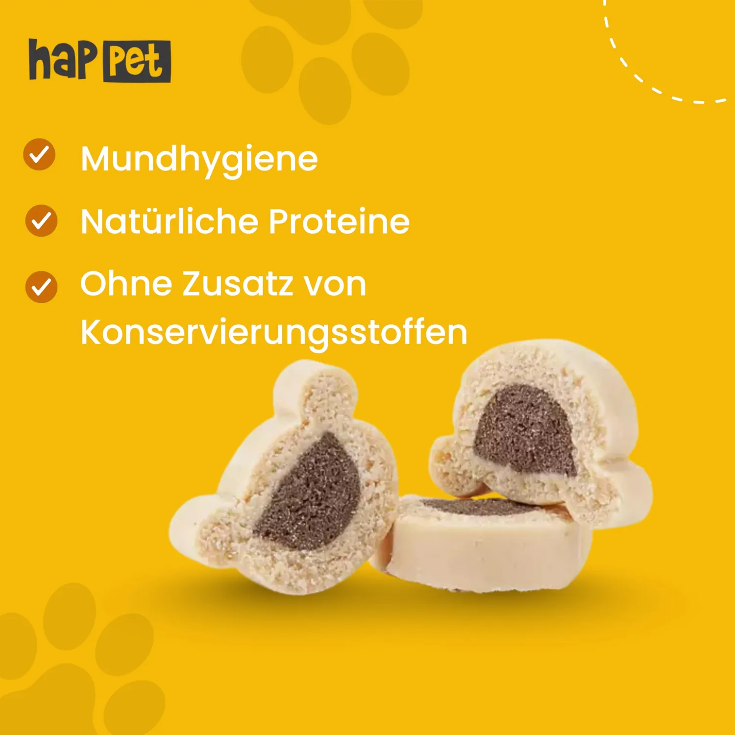 Happet Trainers Bären Hundeleckerli 200g Reis-Lamm