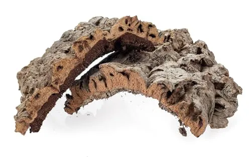 Happet Korkplatten Terrarium Deko 1 kg Naturkork