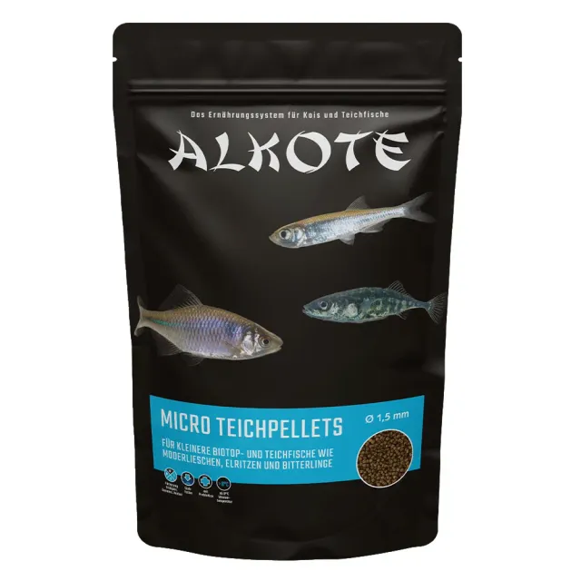 ALKOTE Micro Teichpellets Teichfutter 600 g sinkend