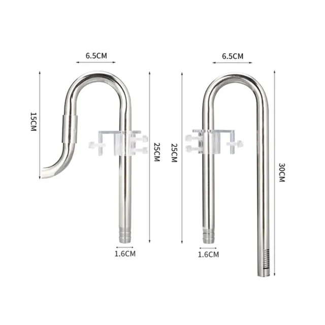 Aqua-Noa 7083 Edelstahl Filter Set 16/22mm Einlauf Auslauf