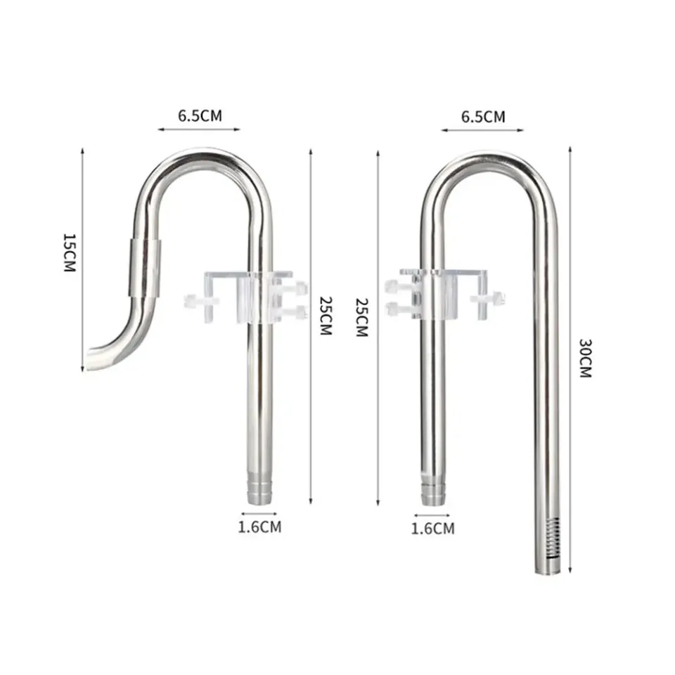 Aqua-Noa 7083 Edelstahl Filter Set 16/22mm Einlauf Auslauf