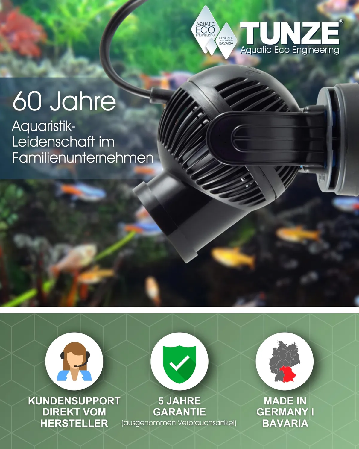 TUNZE Turbelle stream 6255 Strömungspumpe 17000 l/h