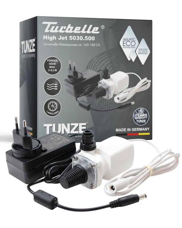 TUNZE Turbelle High Jet 5030 Wasserpumpe mit Netzteil