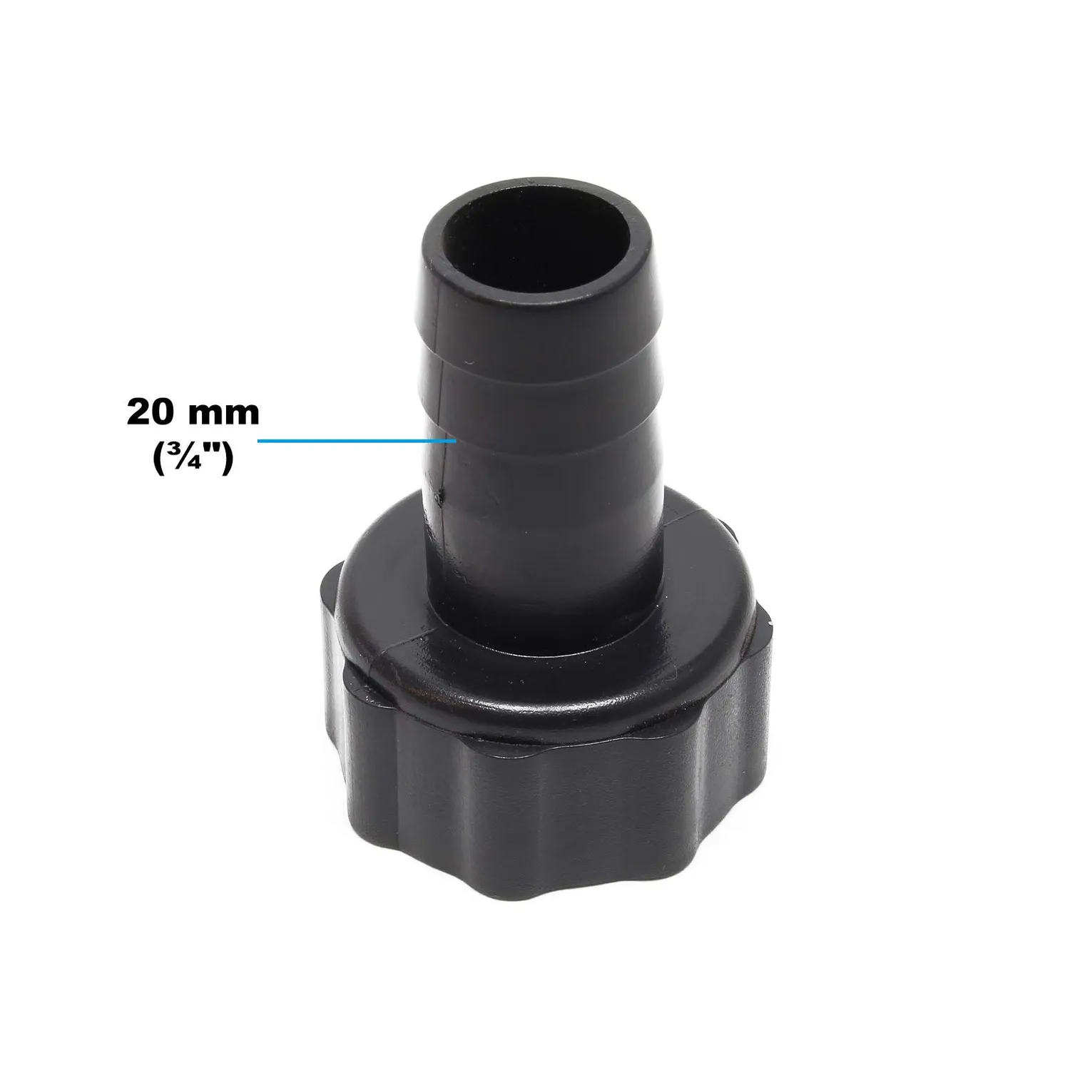 SunSun Schlauchtülle 33mm 20mm 3/4 Zoll Anschluss