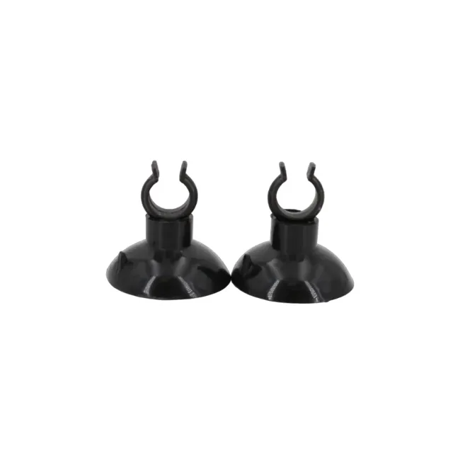 Aqua-Noa 1139 Saugnapf Schwarz mit Clip
