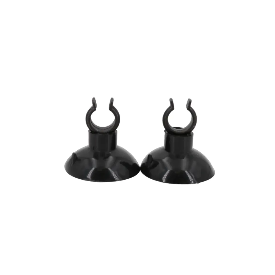 Aqua-Noa 1139 Saugnapf Schwarz mit Clip