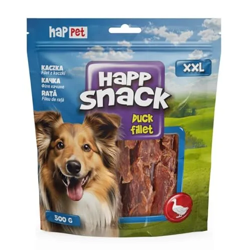 Happet Entenfilets Hundeleckerli 500 g proteinreich Training
