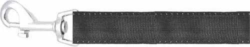 Happet Hundeleine 1,2 m x 2 cm Schwarz Nylon