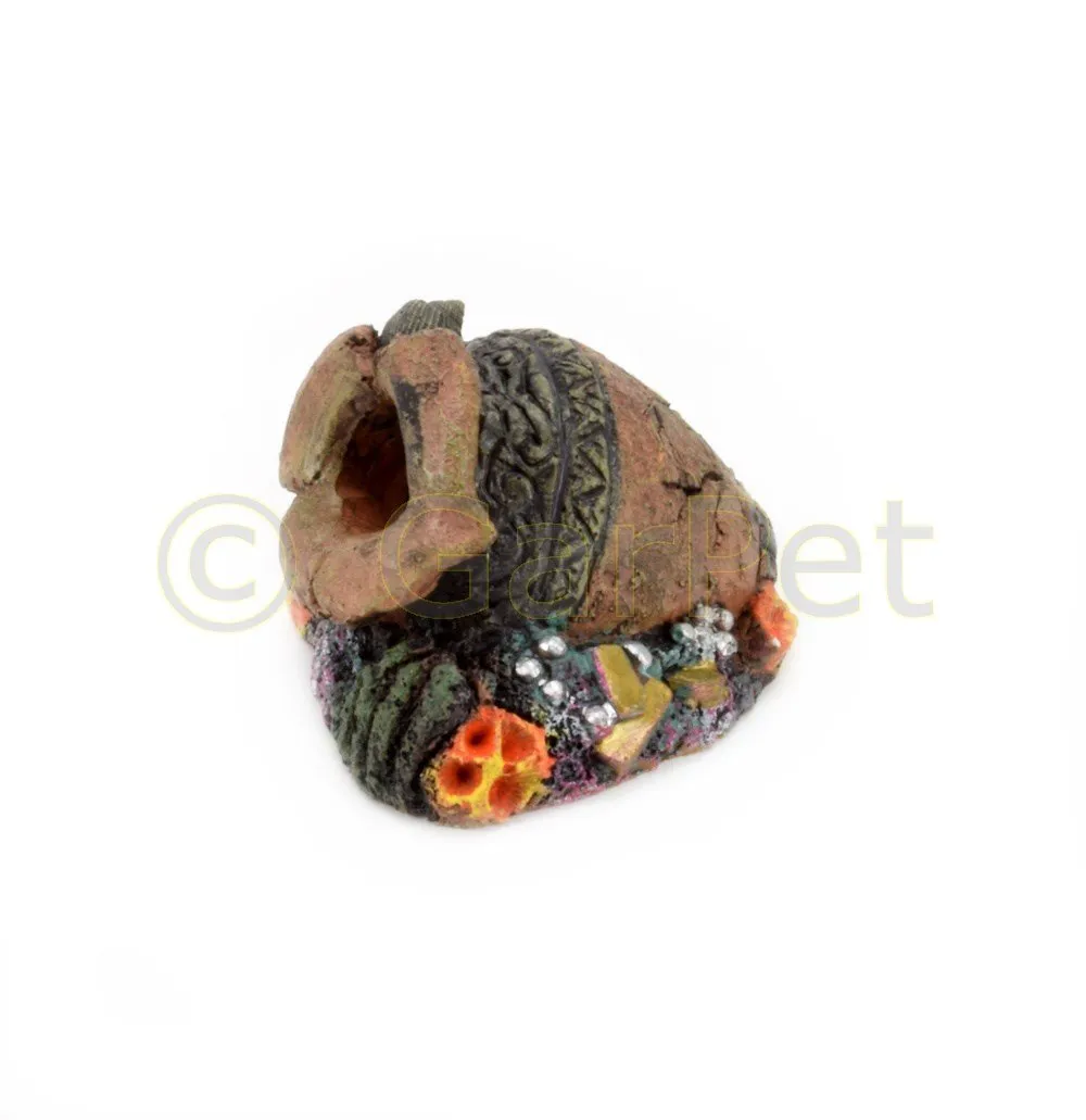 Happet Coral Gray Krug 9 cm Aquarium-Deko