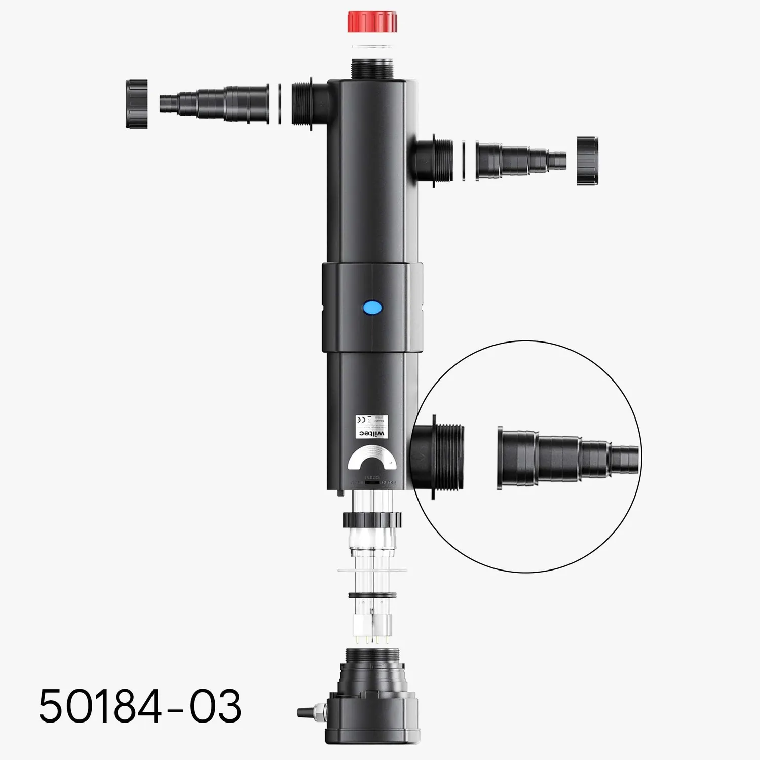 SunSun CUV-324 Schlauchstufentülle Teichfilter Anschluss