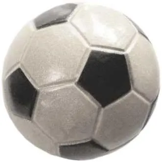 Happet Fußball 90 mm Hundeball Orange weich