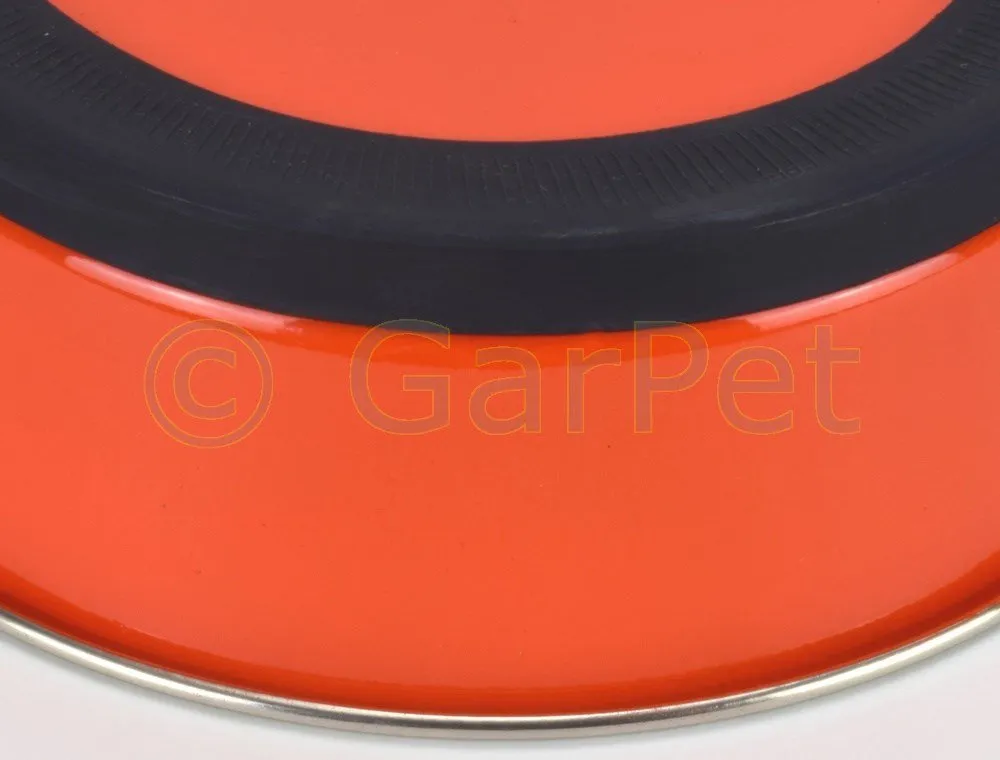Happet Futternapf Wassernapf orange 1,6 L 21 cm rutschfest
