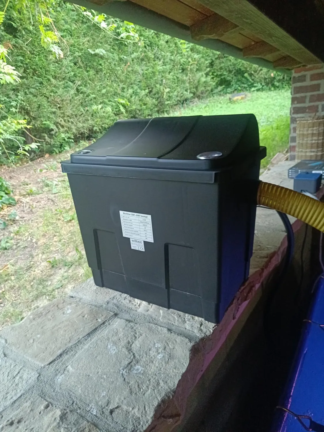 SunSun CBF-200T Teichfilter Komplettset 6000l 9W UVC Pumpe