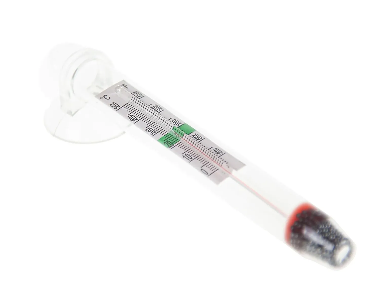 Happet Aquarium Thermometer Saugnapf 0-50°C innen
