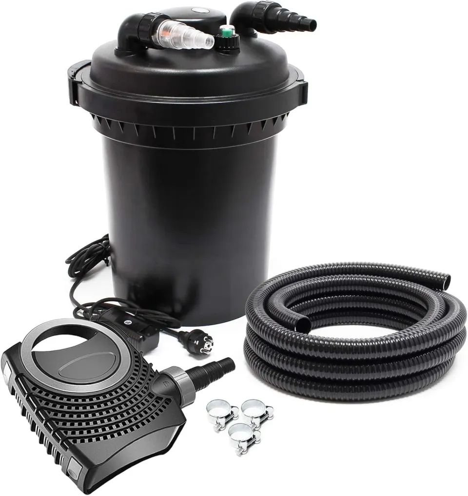 SunSun CPF-380 Druckfilter Set mit NEO3800 Pumpe 11W UVC