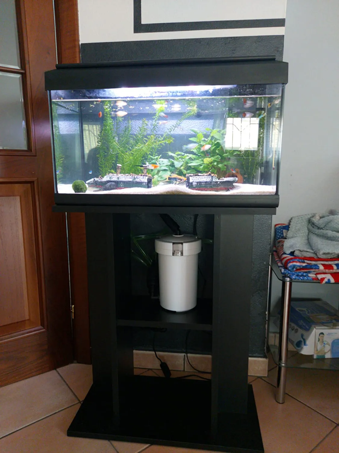 SunSun HW-603B Aquarium Außenfilter 400 l/h für 120 Liter