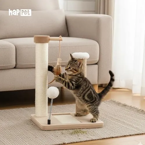Happet Kratzer 40cm Sisal Jute Holz