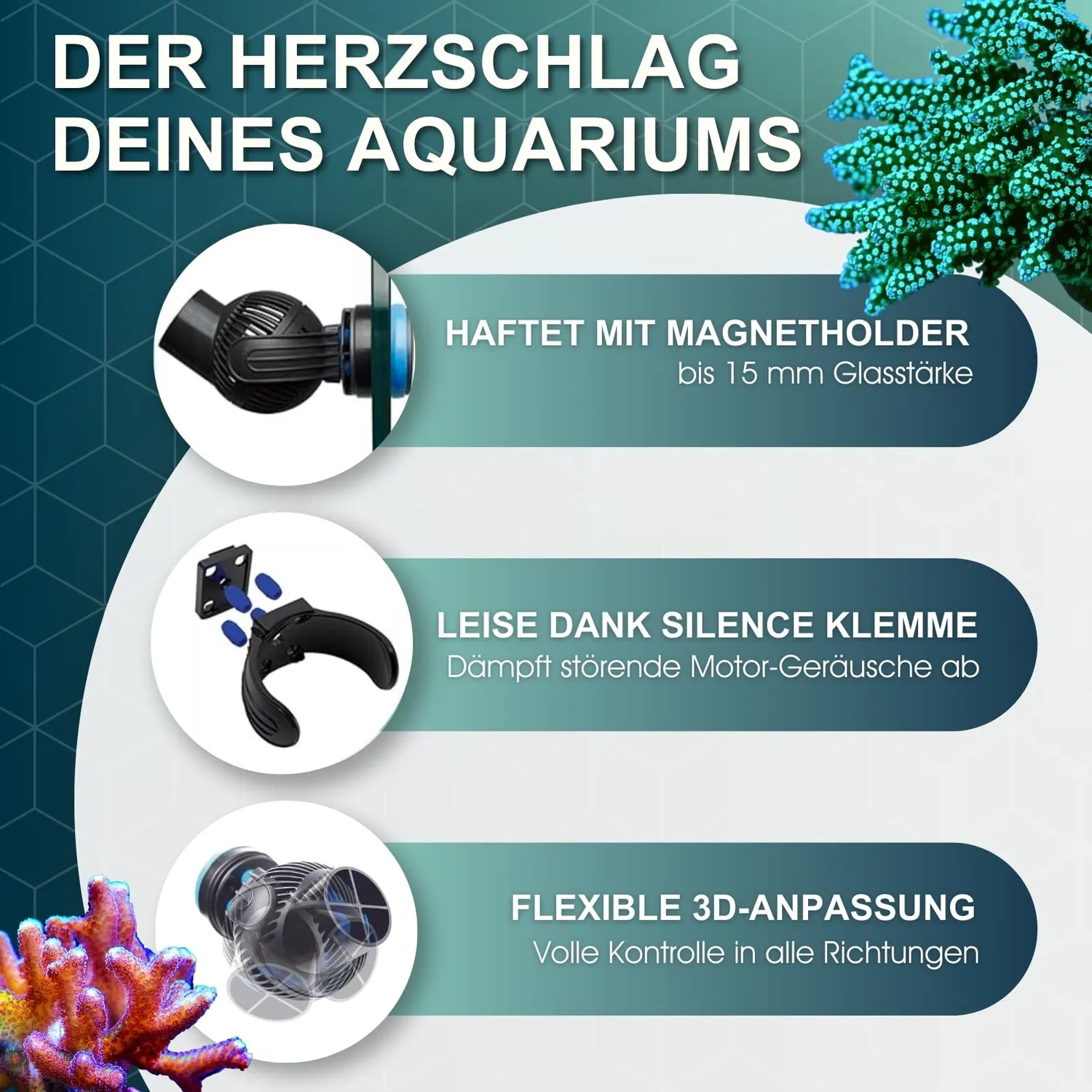 TUNZE Turbelle nanostream 6045 Strömungspumpe 4500 l/h