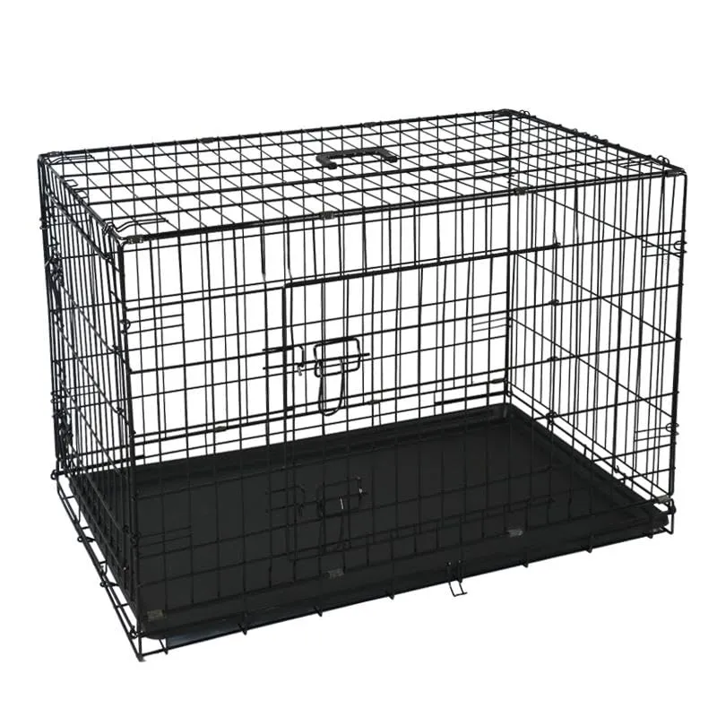 Happet Käfig M Hund 76x53x56 cm Metall links