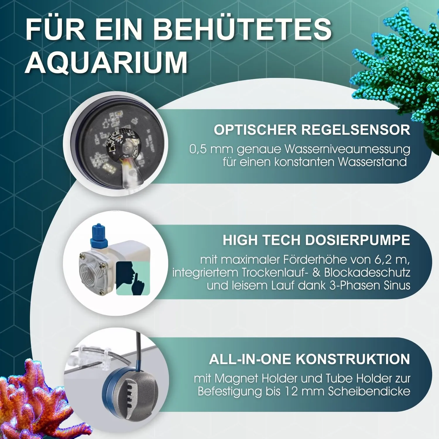 Tunze Osmolator 3 nano Wasserstandsregler bis 250l