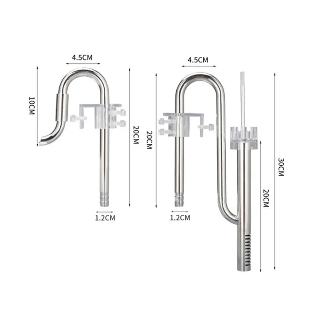 Aqua-Noa Skimmer Edelstahl Set 12/16mm