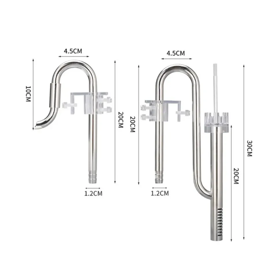Aqua-Noa Skimmer Edelstahl Set 12/16mm