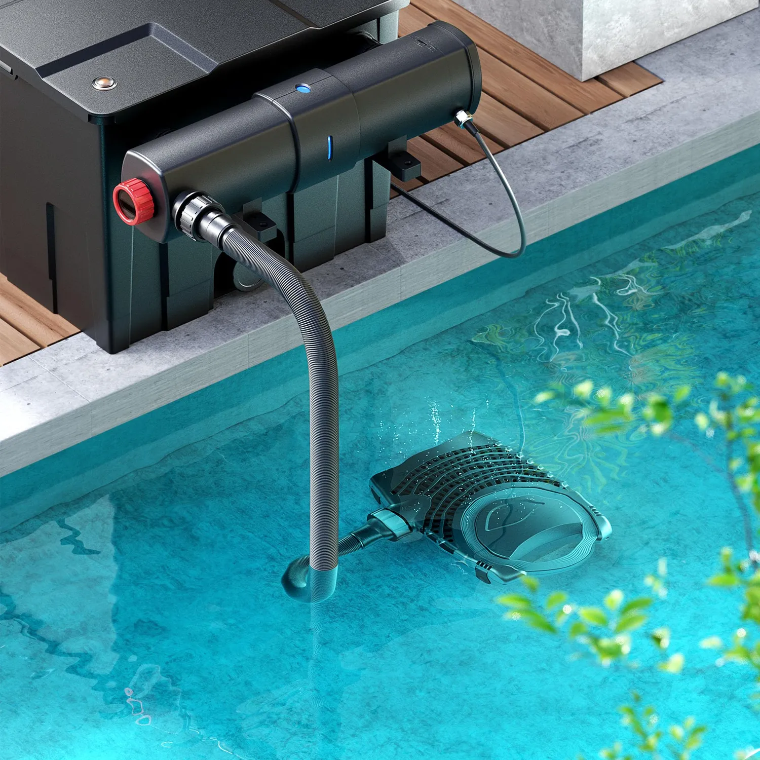 SunSun CPF-15000 Druckfilter-Set NEO10000 Y-Verteiler 30m³