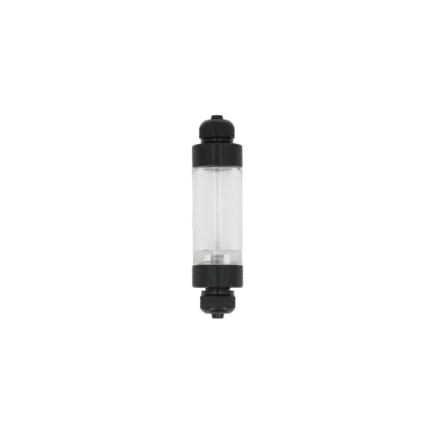 Aqua-Noa 1162 Black 2in1 CO2-Blasenzähler mit Rückschlag