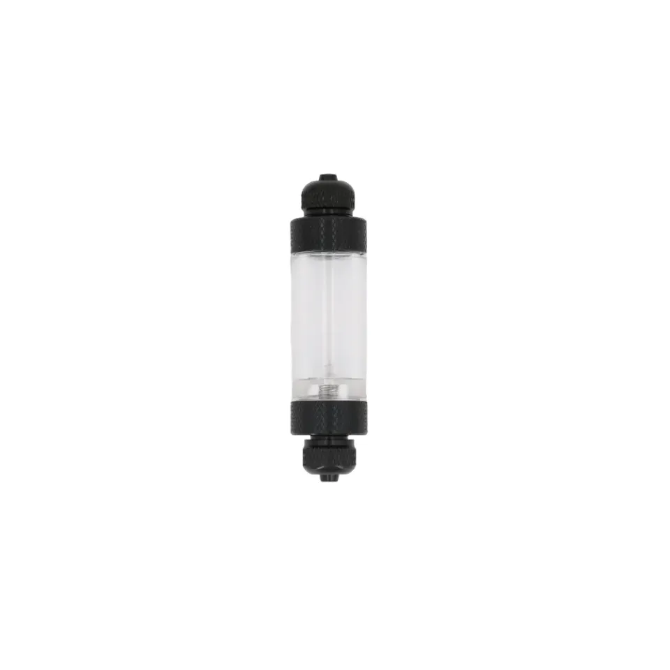 Aqua-Noa 1162 Black 2in1 CO2-Blasenzähler mit Rückschlag
