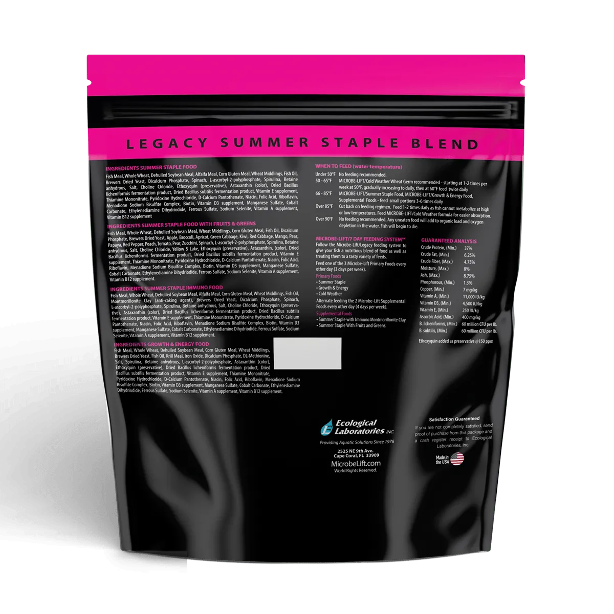 Microbe-Lift Legacy Variety Mix Teichfischfutter